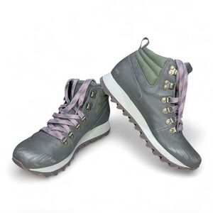 Merrell Green & Gray Women's Alpine Hiking Boots size 9